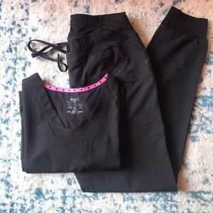 HeartSoul jogger scrub set